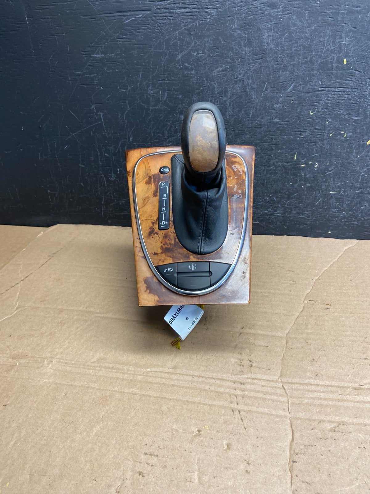 2003 to 2006 Mercedes E350 E500 Shifter Knob Handle Boot Cover Trim AF1871 DG0