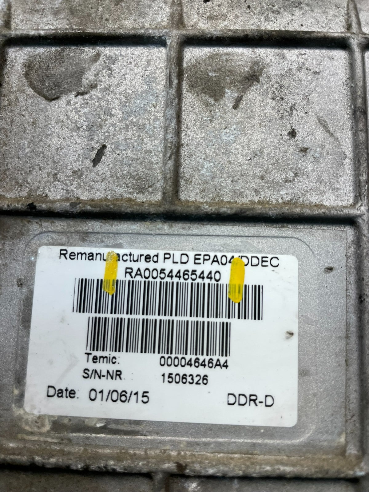 ECM EPA04 DDEC | Diesel Engine Control Module RA0054465440 / 00004647A7 S8353 PS3