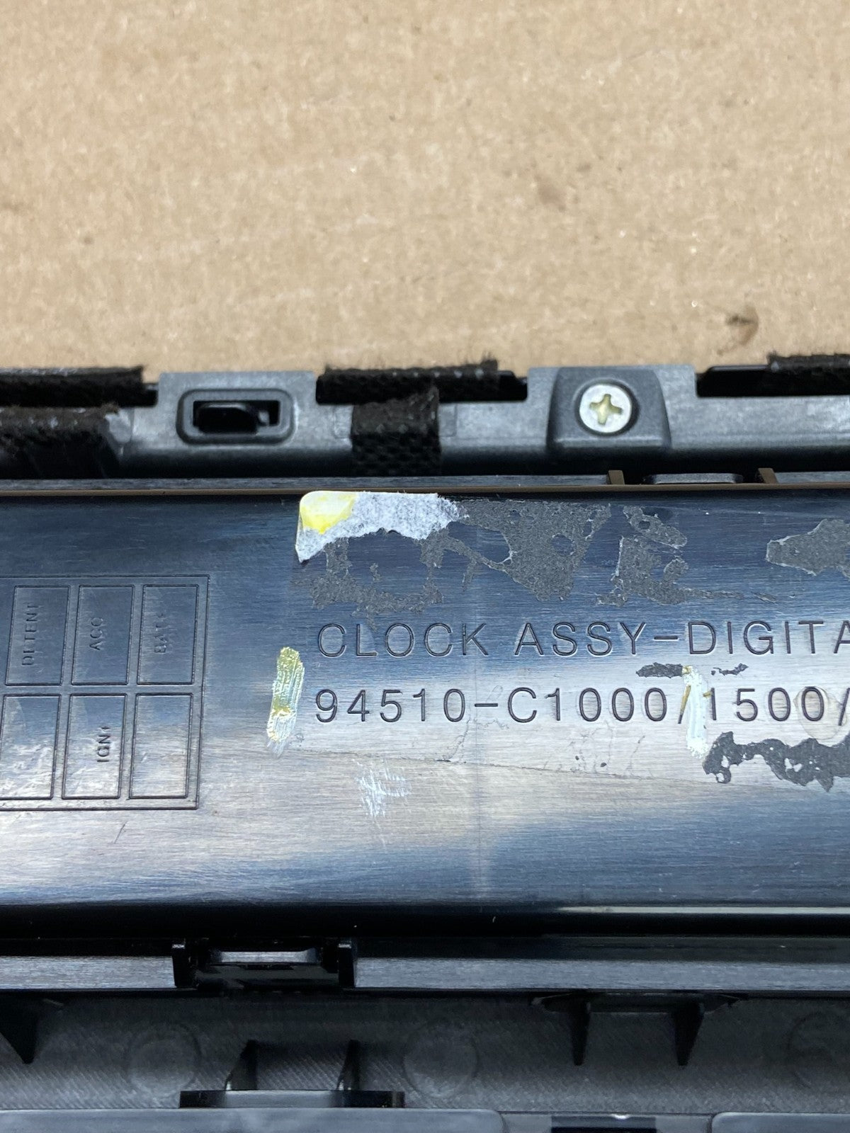 2015 to 2017 Hyundai Sonata Ac Heater Climate Control AG5126 DG7