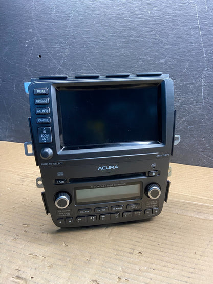 2005 to 2006 Acura Mdx Radio Stereo 6 CD Player Screen Display AE2561 DG0