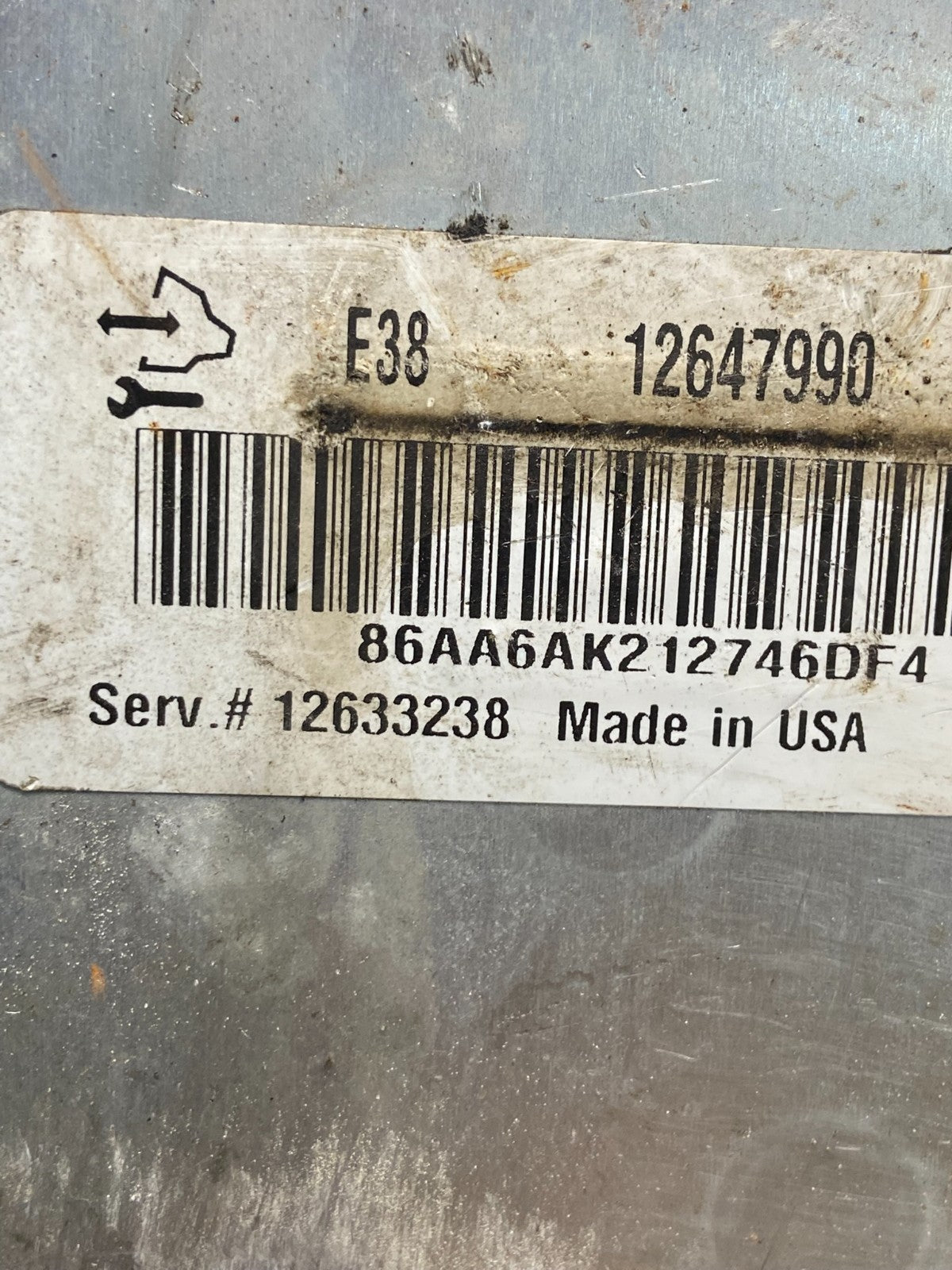 2010 to 2013 Chevrolet Silverado Yukon Engine Control Module ECM ECU af9343 DG2