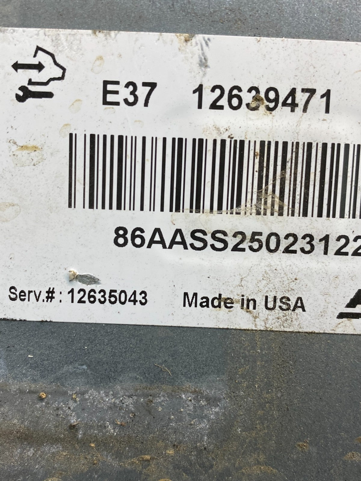 2010 to 2013 Chevrolet Silverado Yukon Engine Control Module ECM ECU ae9923 DG2