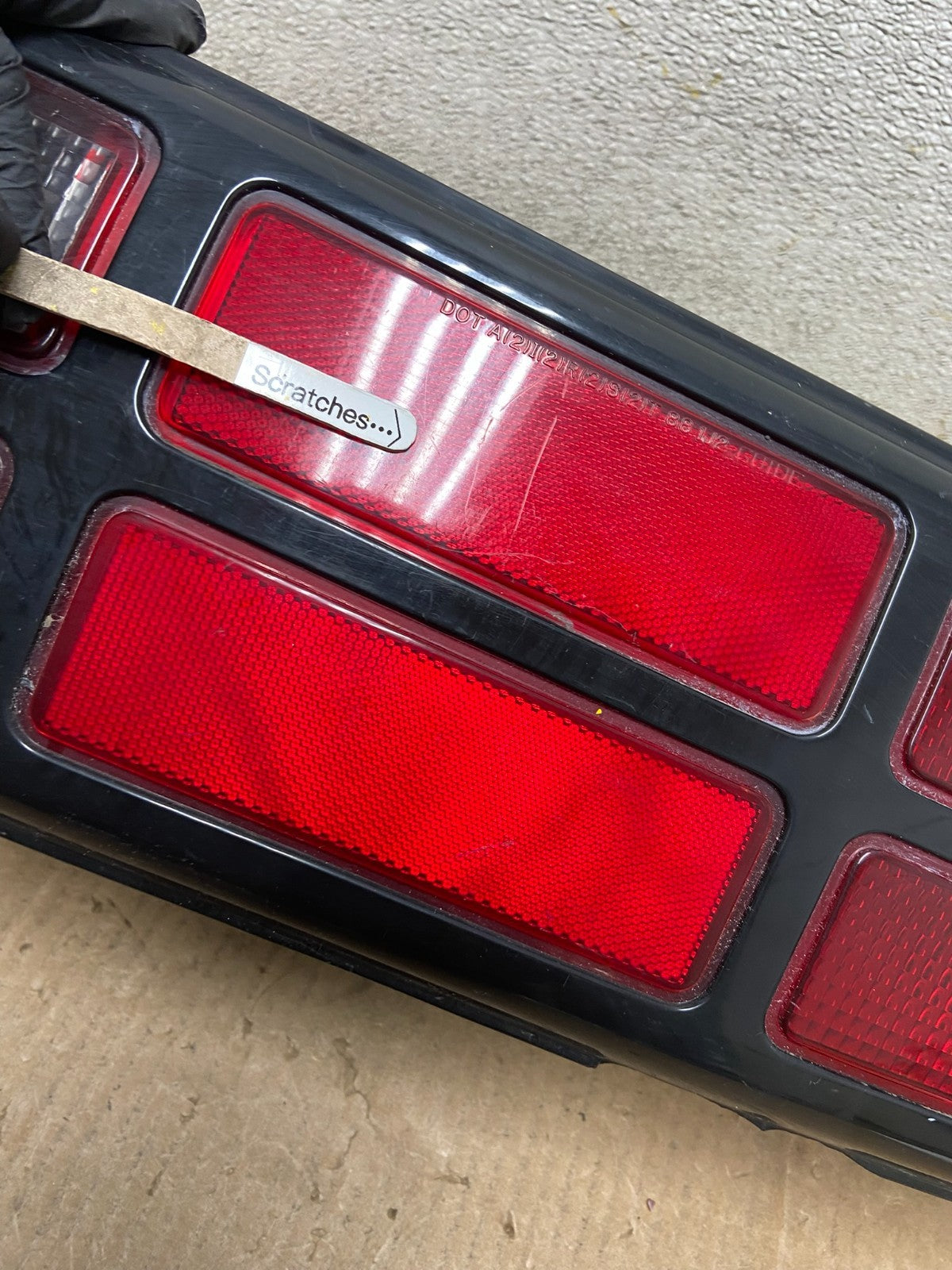 1988 to 1990 Chevrolet Cavalier Right Passenger Side Tail Light AA63613