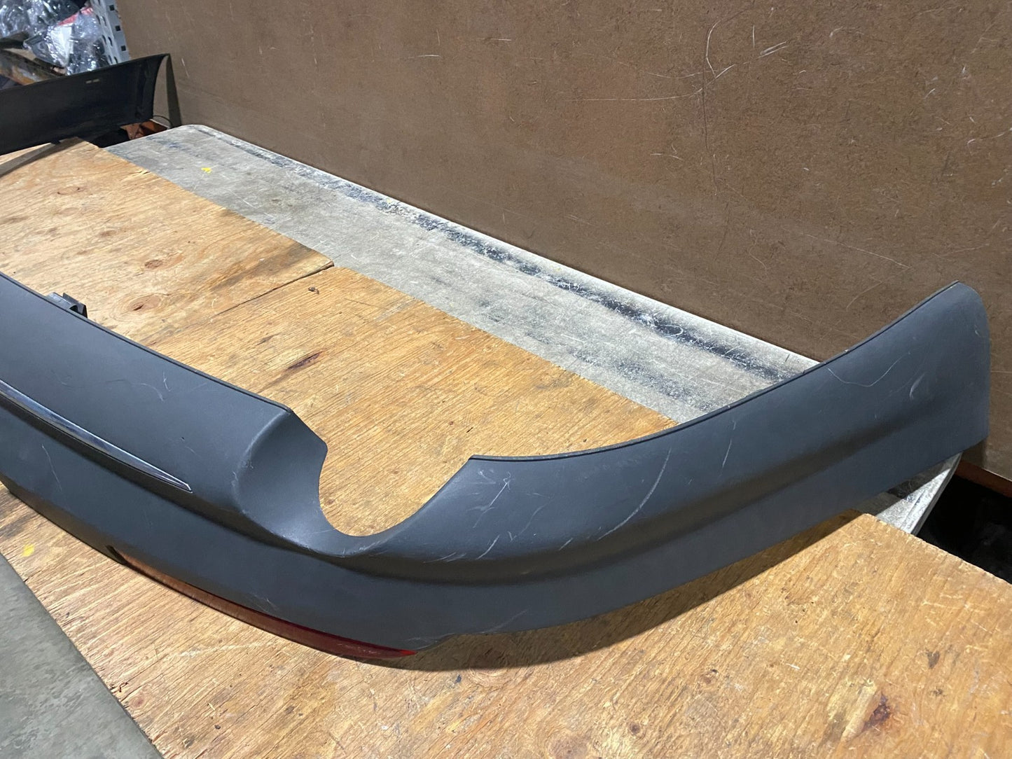 2013 to 2016 Lincoln MKS Rear Bumper Cover White With Parking Sensors OEM X00334