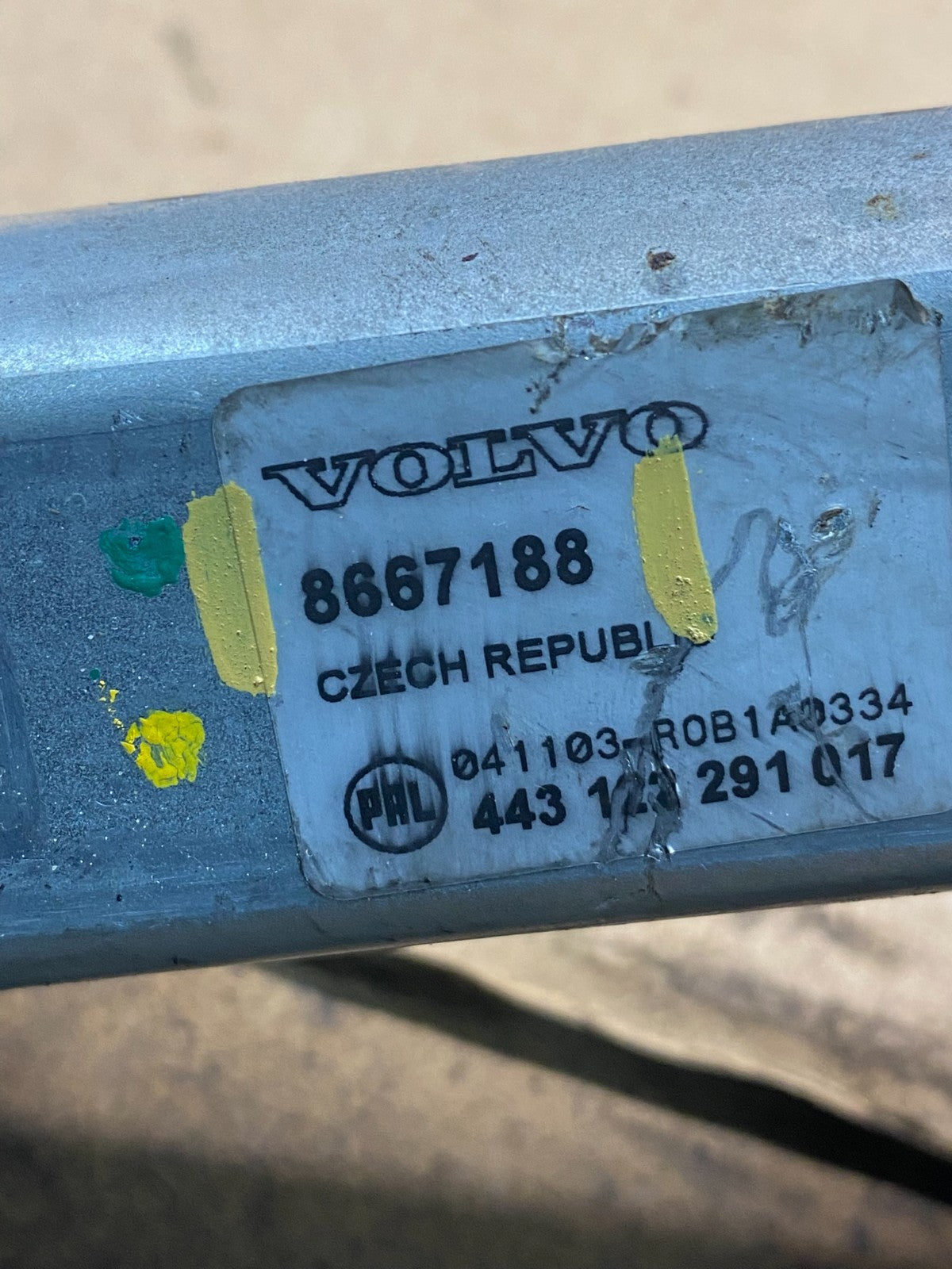 2001 2007 Volvo XC70 V70 Tailgate Back Door Rear Wiper Motor Wiper ab7234 DG6