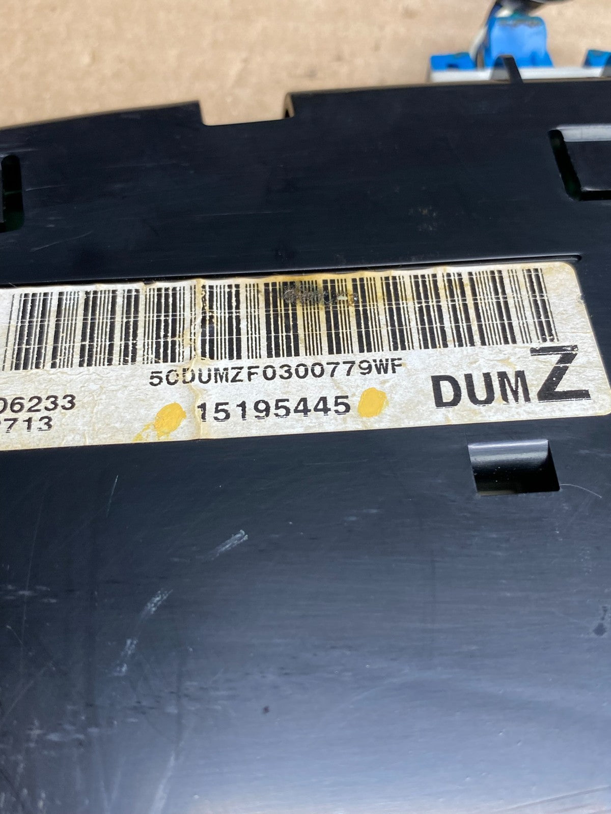 2002 to 2005 Chevrolet Trailblazer Speedometer Cluster Gauge AG6306 DG7