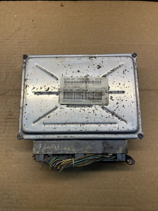 2003 Chevrolet Astro Ecu Engine Control Module Unit Ecm 12576106 AF8879 DG0