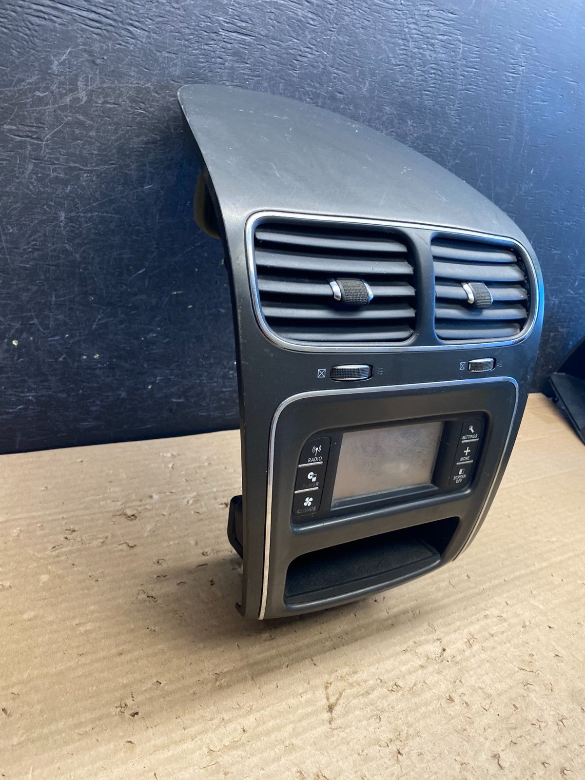 2011-2019 Dodge Journey 4.3 Radio Display Screen Bezel Trim Air Vents ag8407 DG4