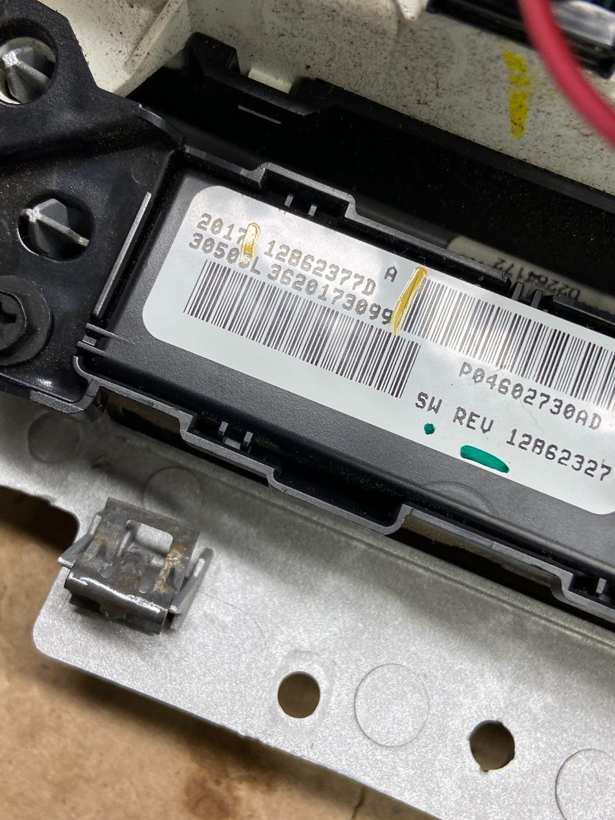 2007 to 2009 Dodge Caliber Dash Radio Center Bezel Climate Dash OEM AB5419 DG6