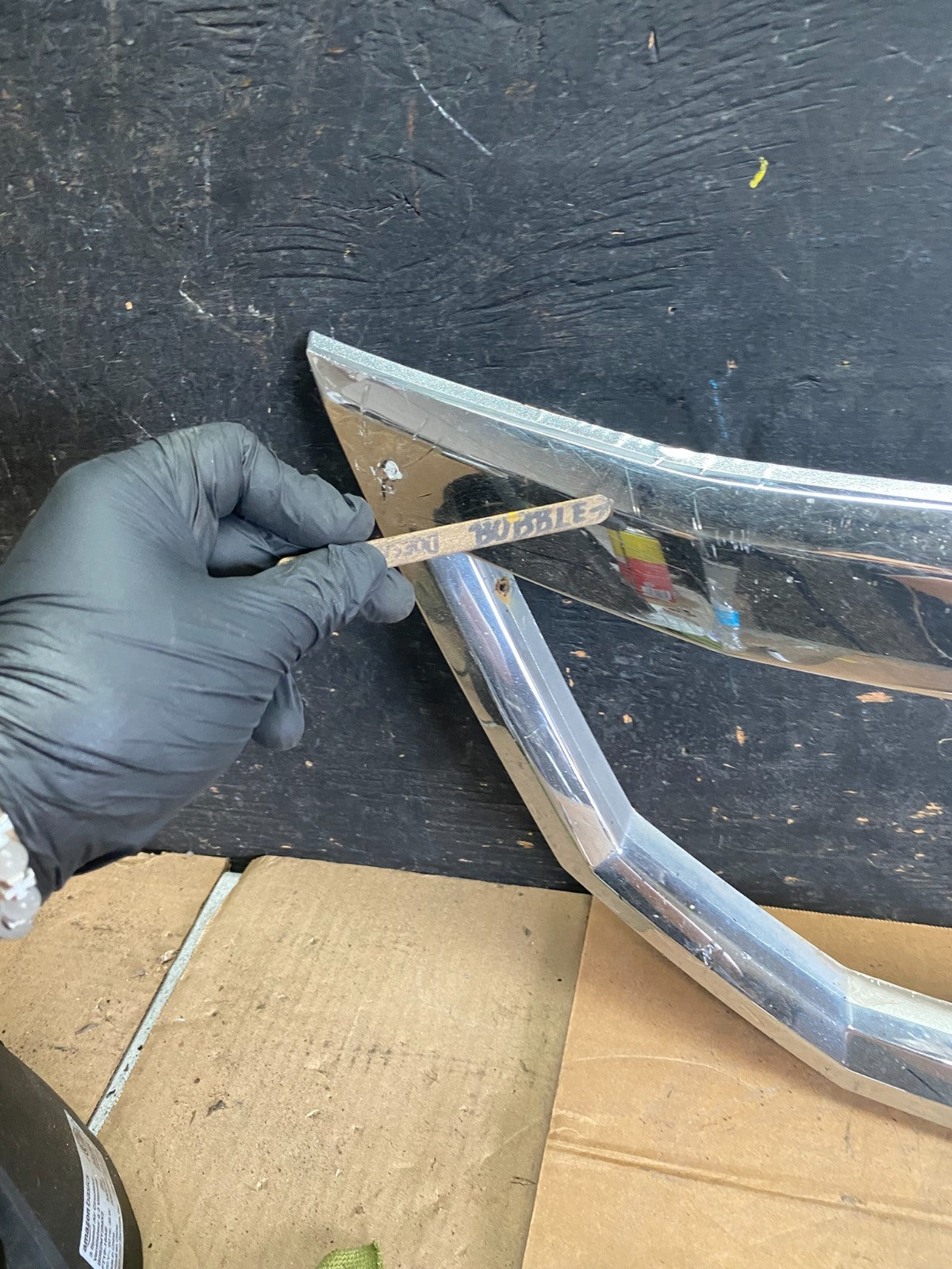 2008 2009 2010 Honda Odyssey Front Upper Chrome Molding Trim Grille Oem Q8448 DG4