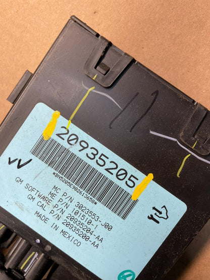 2009-2012 GMC Acadia Power Motor Liftgate Tailgate Control Module T7201 DG9