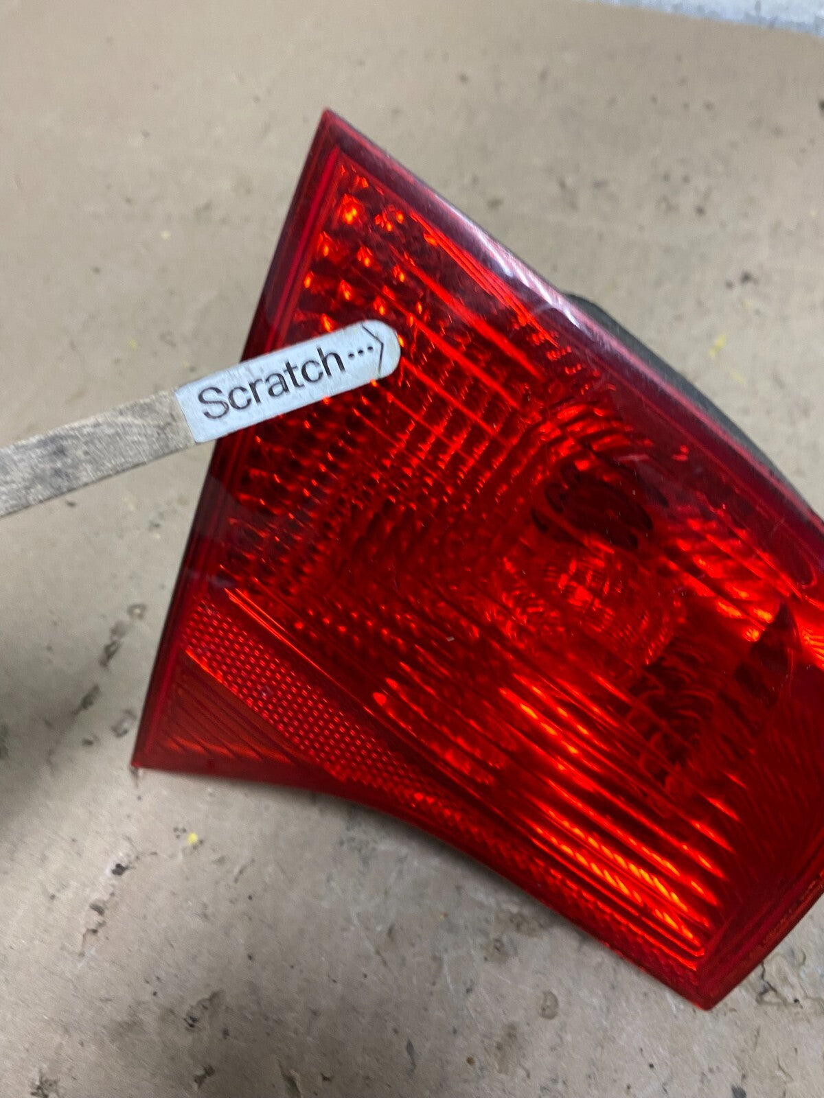 2004 to 2008 Audi A4 Sedan Left Driver LH Side Inner Tail Light N2582 DW4
