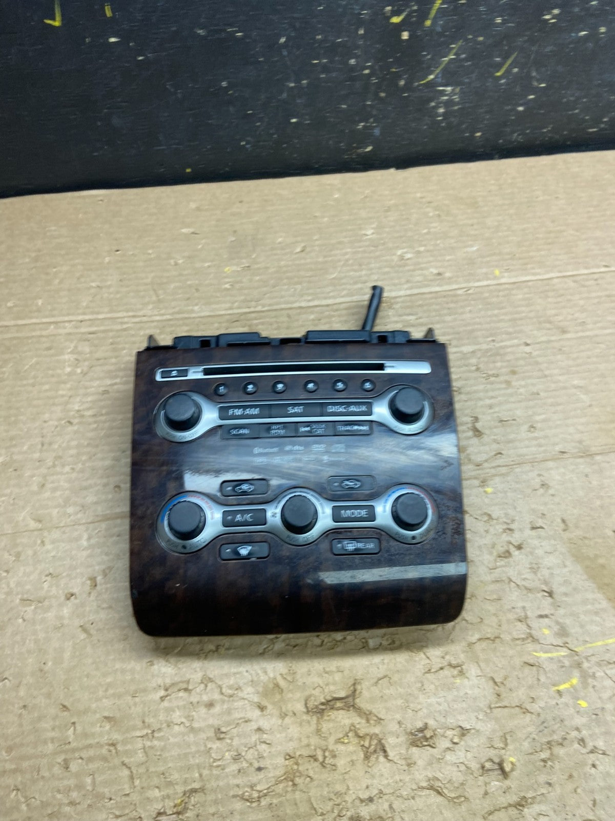 2010-2013 Nissan Maxima Center Console Climate Control Radio Bezel OEM W3080 DG0