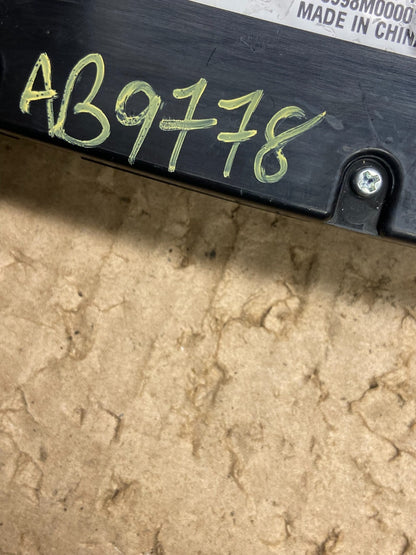 2013 Chevrolet Malibu AM FM Radio Control Panel Oem AB9778 DG8