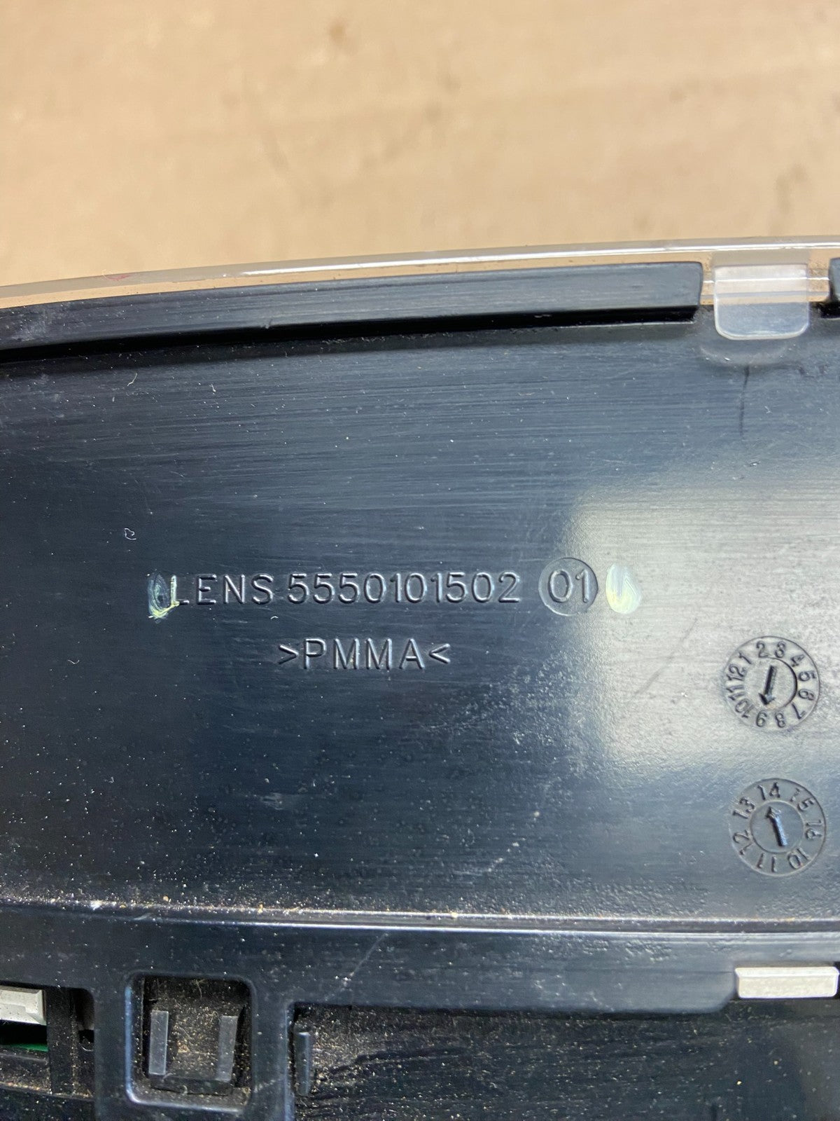 2016 Dodge Dart Speedometer Instrument Cluster Gauges AI3026 DG5