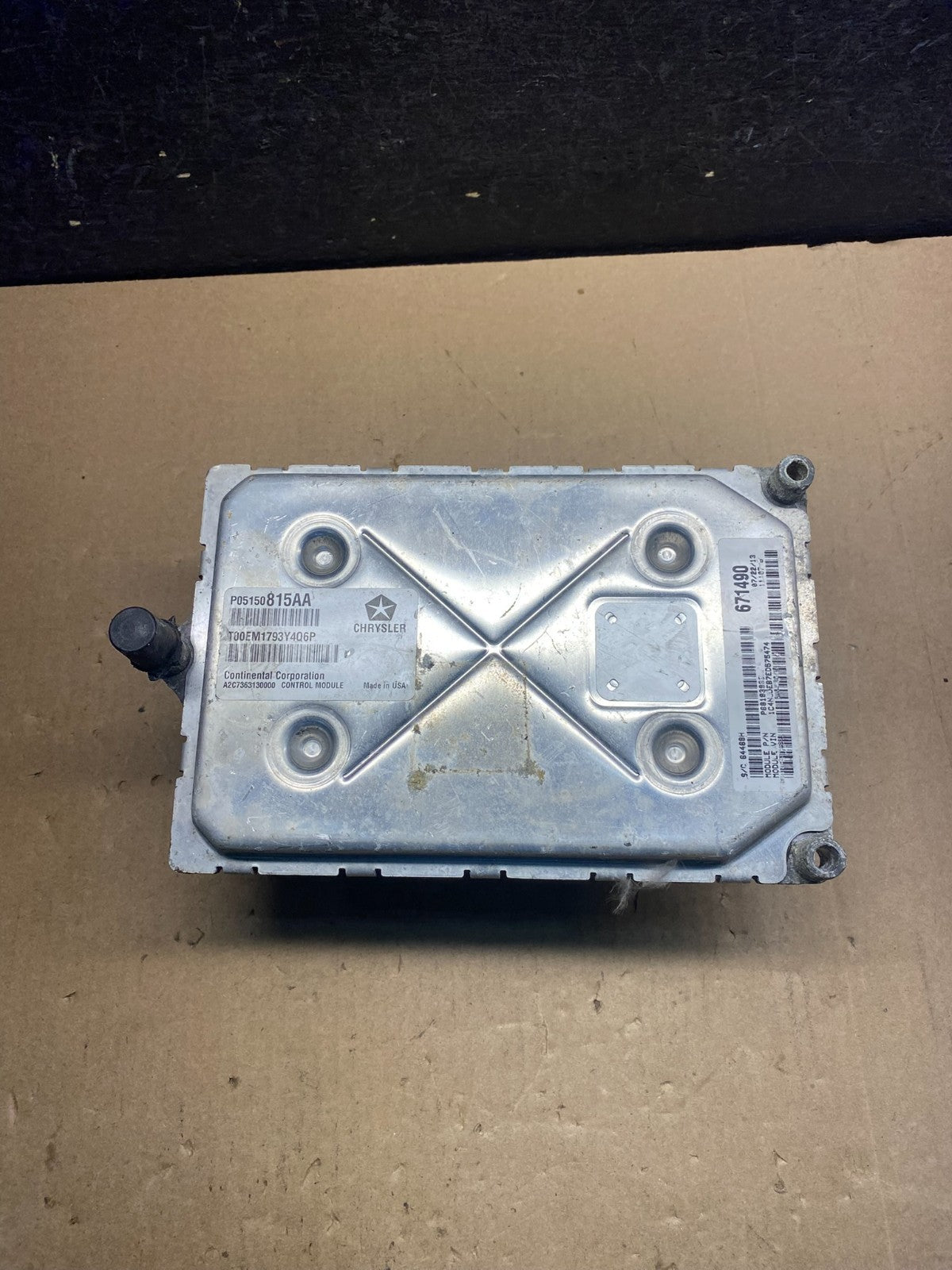 2014 Jeep Compass Patriot Engine Control Module ECM ECU P05150815AA AE7486 DW1