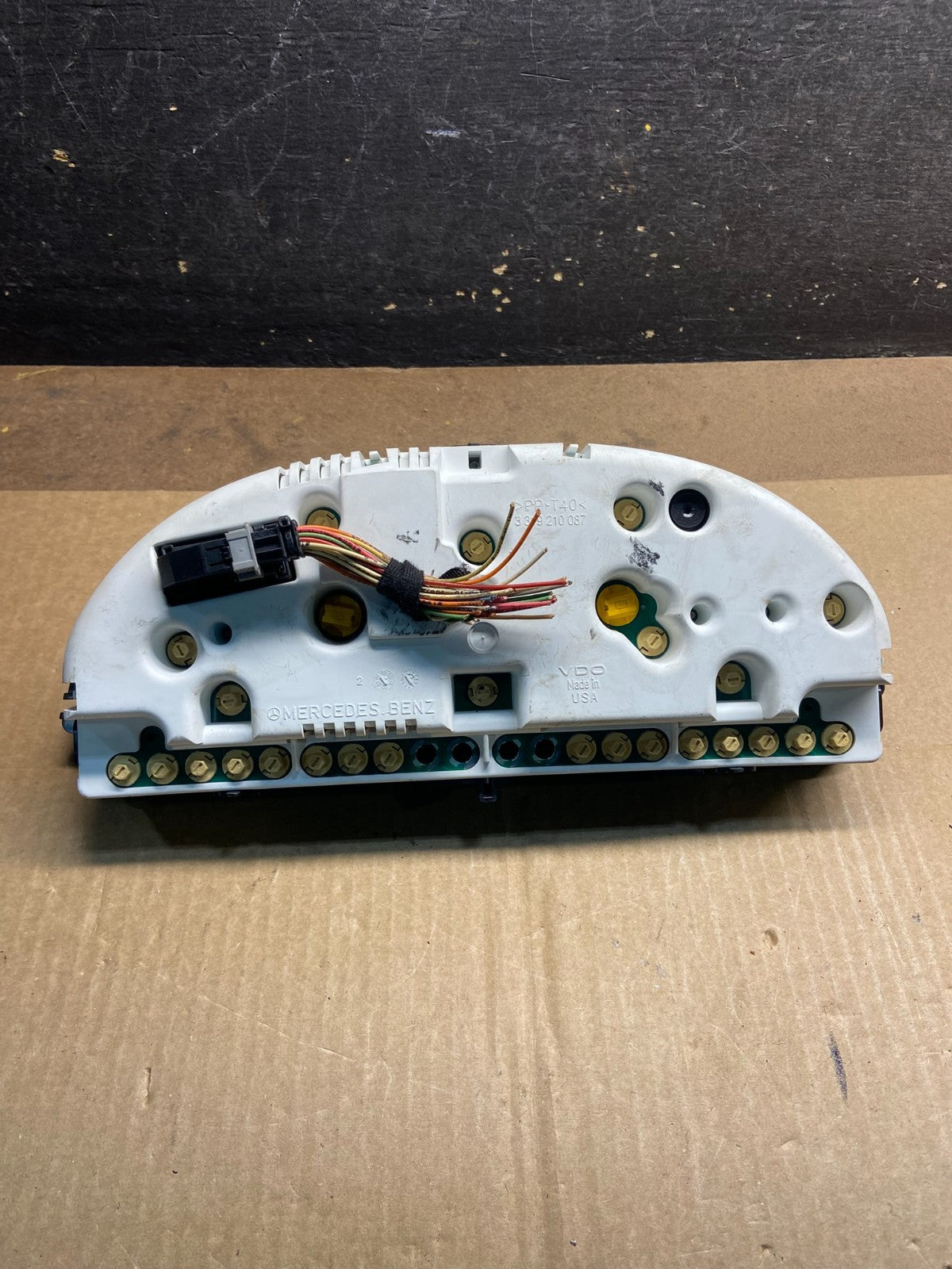 1998-2005 Mercedes W163 ML320 ML430 Instrument Cluster Speedometer Y7434 DG7