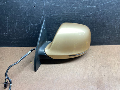 2007 2009 Audi Q7 Left Lh Side View Heated Door Mirror Blind Spot i1850 DG0