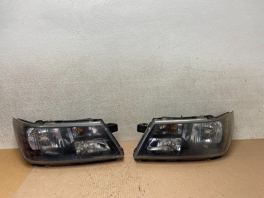 2009 to 2017 Dodge Journey Headlights Left+Right Set Halogen Oem Z3771 DW0