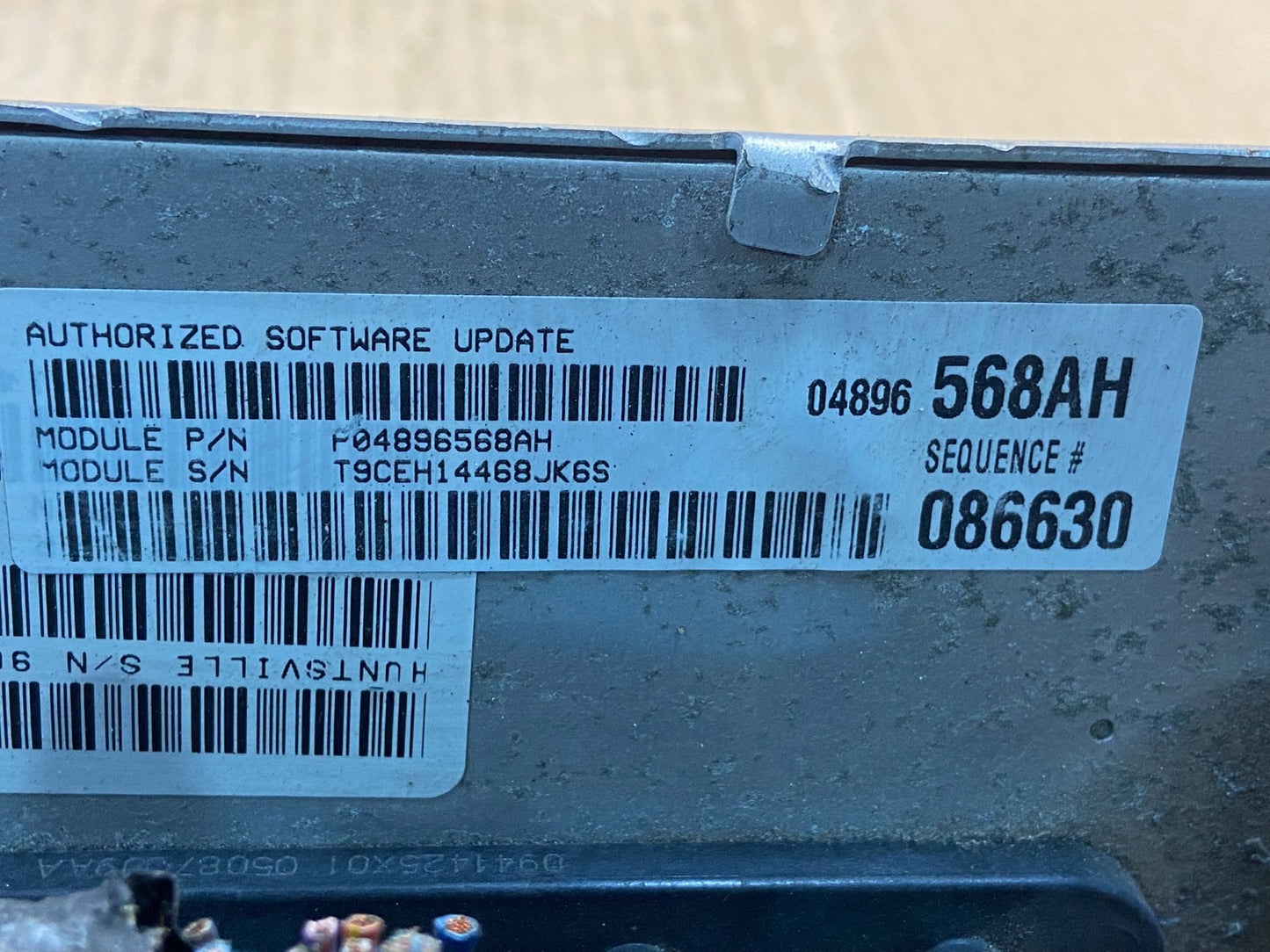 2006 Dodge Magnum Charger 300 5.7L Engine Control Unit ECU AG1634 DW2