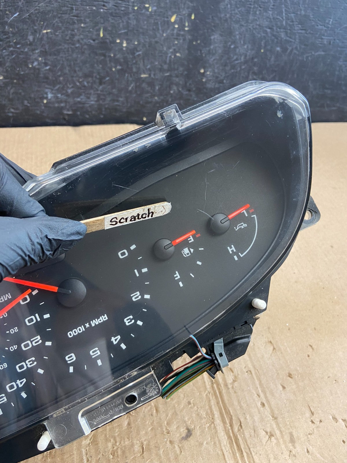 2006 Ford E350 Gauge Speedometer Cluster ae4208 DG3