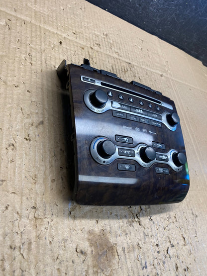 2009 2011 Nissan Maxima Radio Audio Panel Climate Control Bezel Trim ad1876 DG3