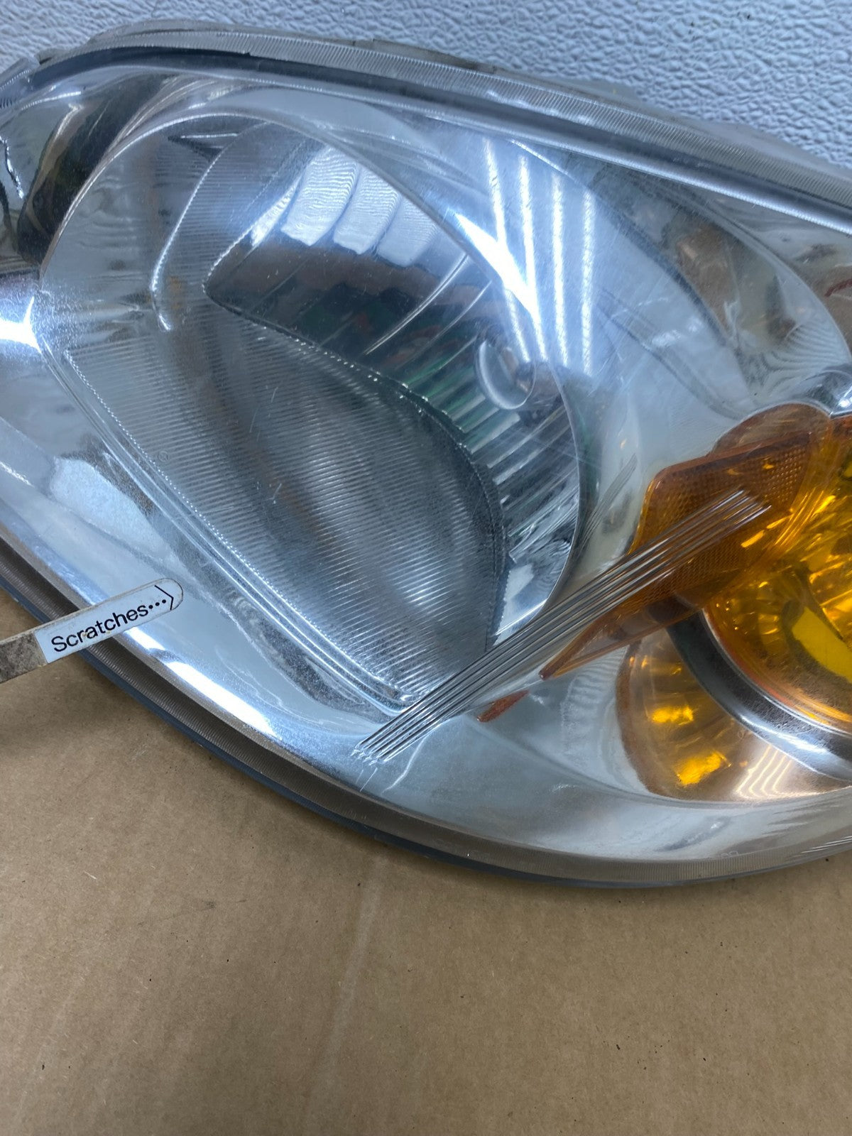 2005 - 2010 Chevrolet Cobalt Sedan Left+Right Set Headlights AC7552 DW4