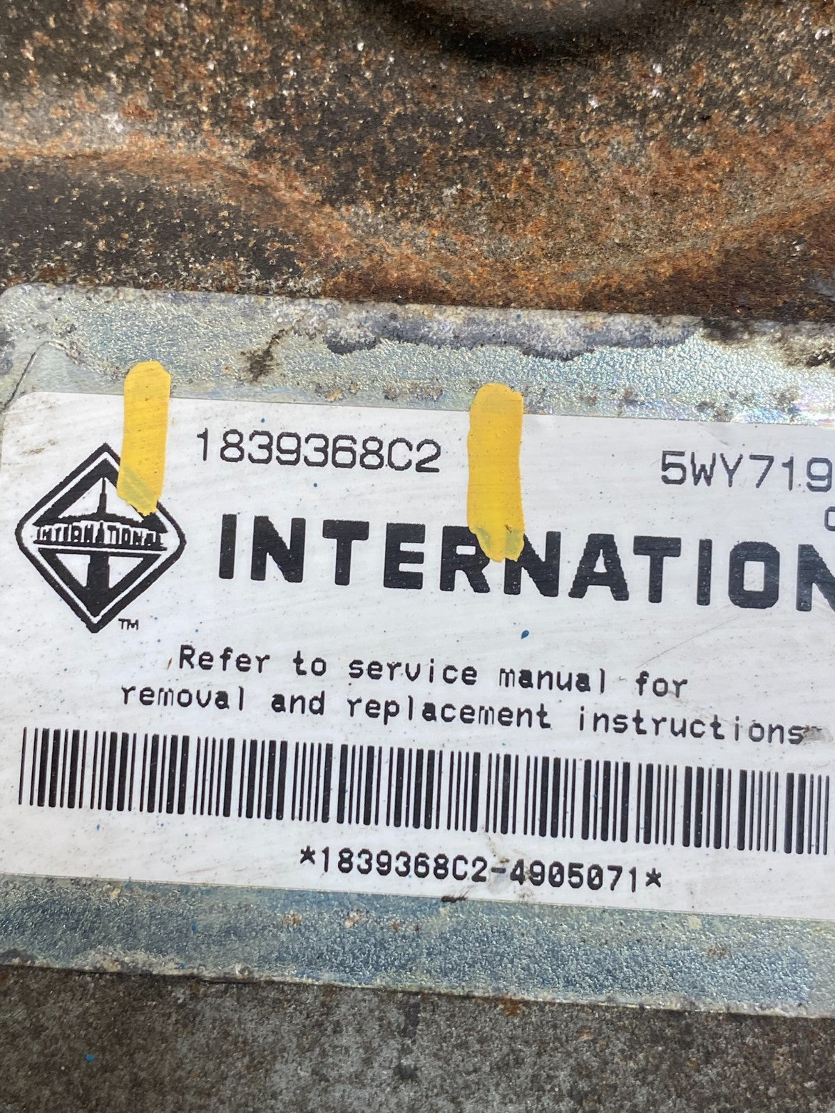 2003-2008 International 6.0L VT365 Engine Computer ECM ECU 1839368c2 AD7291 DG2