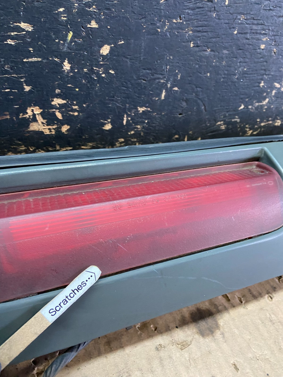 1996 to 2002 Chevrolet Express 3rd Third Brake Light Trim Spoiler Z3264 DG3