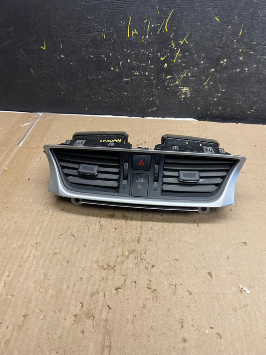 2013 to 2015 Nissan Sentra Air Vents Top Dash Center W/Hazzard Switch ab5394 DG0