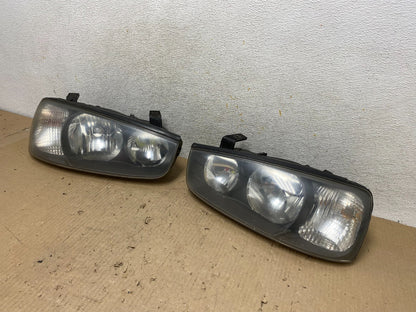 2001 2002 2003 Hyundai Elantra Left+Right Side Set Halogen Headlights AH5961 DW2