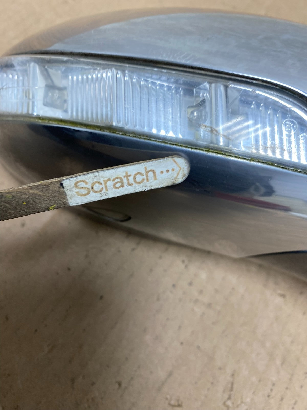 2006 to 2008 Mercedes-Benz S-Class Right Passenger Side View Mirror OEM W0603 DW6