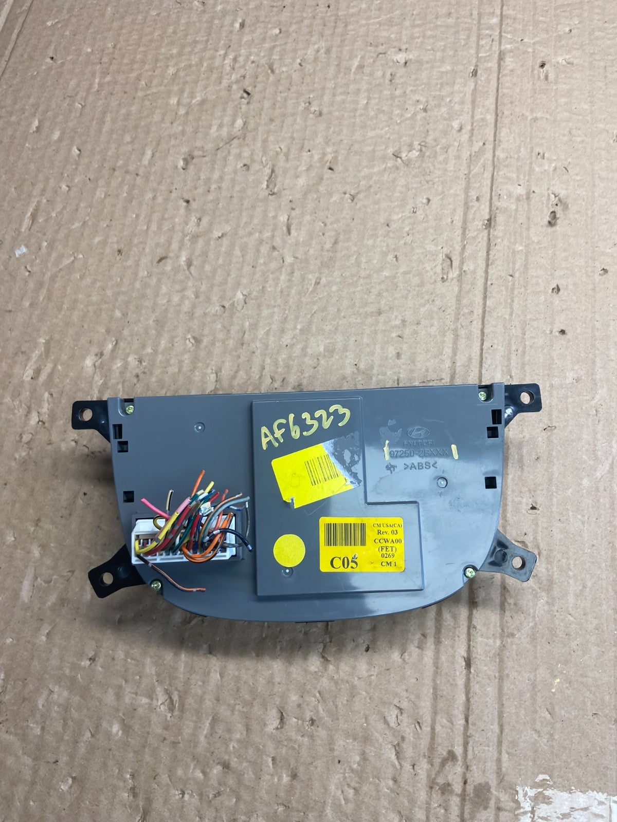 2010 2011 2012 Hyundai Santa Fe Automatic Climate AC Heater Control OE AF6323 DG4