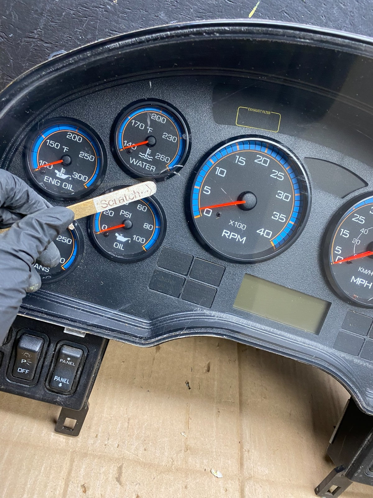 2010-2016 International DURASTAR Speedometer Cluster P/N 3686399c91 aa4638 DG4