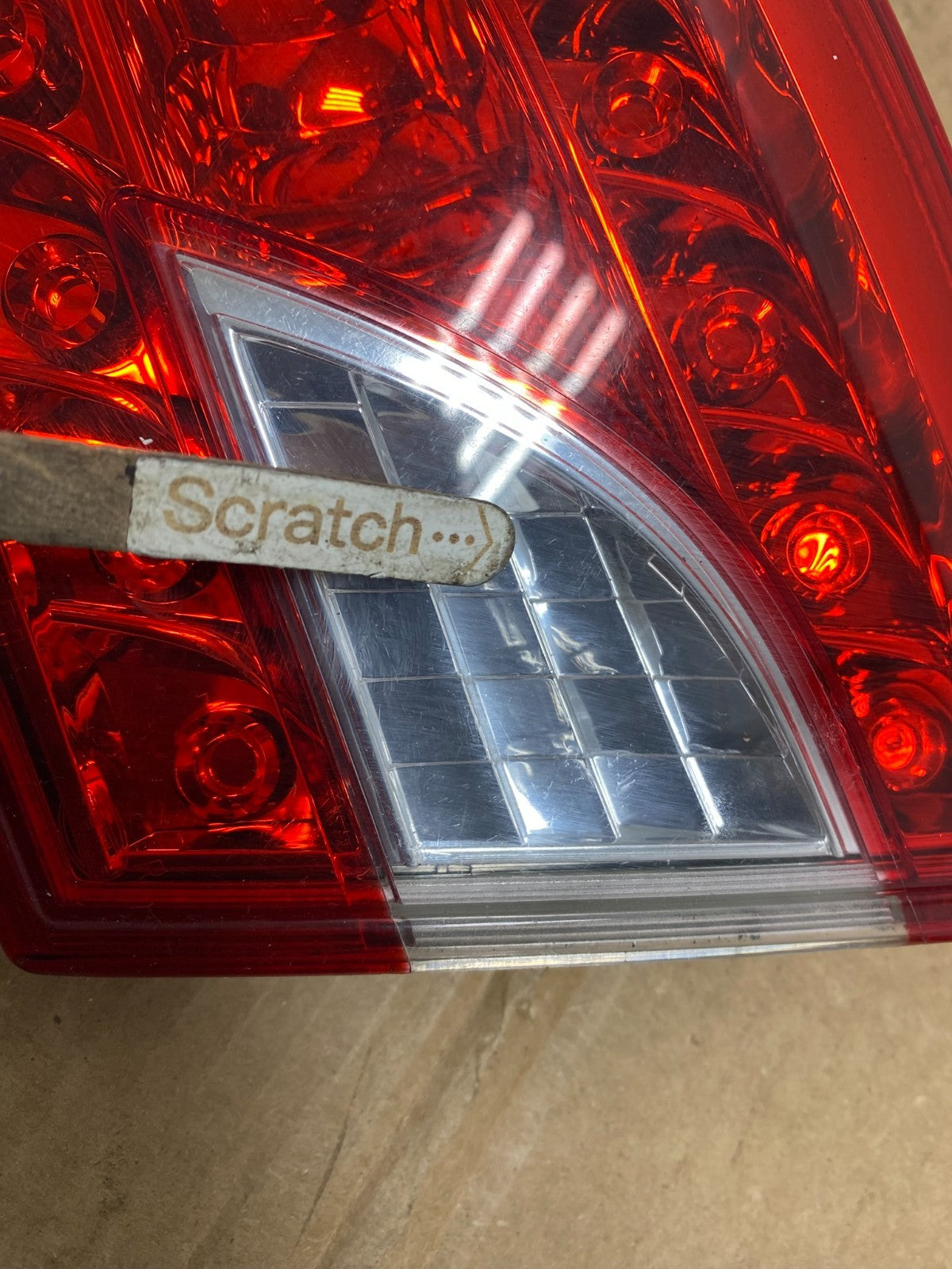 2013 2014 2015 Nissan Sentra Led Right Passenger Inner Tail Light Oem V0999 DW3
