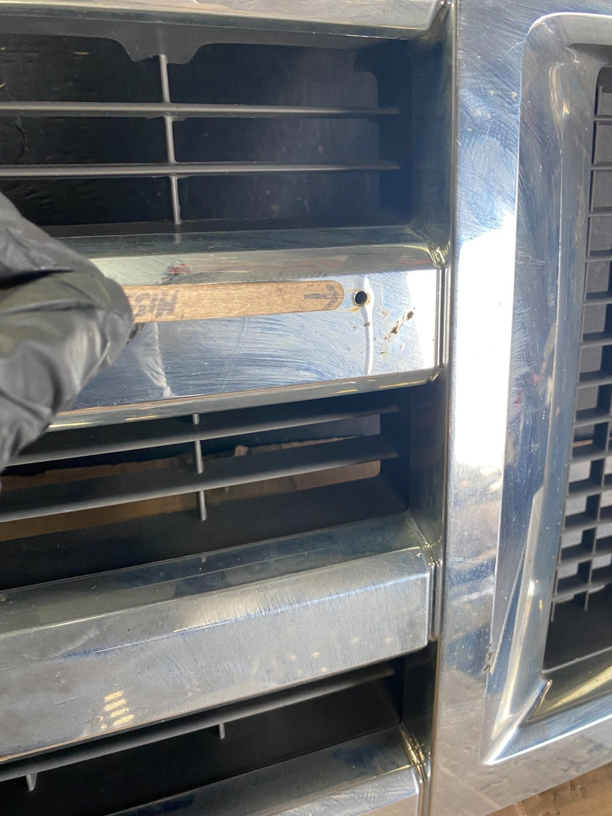 2008-2014 Ford Econoline E150 E250 Front Upper Chrome Grill Grille Oem Q0528 DG7
