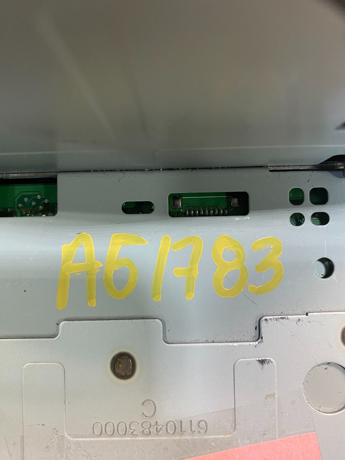 2011-2013 Hyundai Elantra Center Radio Climate Control Air Vent Bezel AG1783 DG7