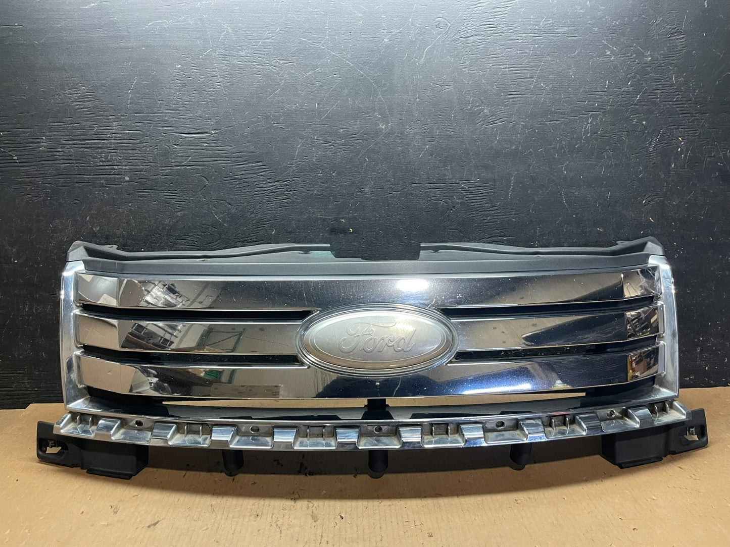 2007 2008 2009 2010 Ford Edge Front Upper Chrome Grill Grille Oem aa2385 DG0