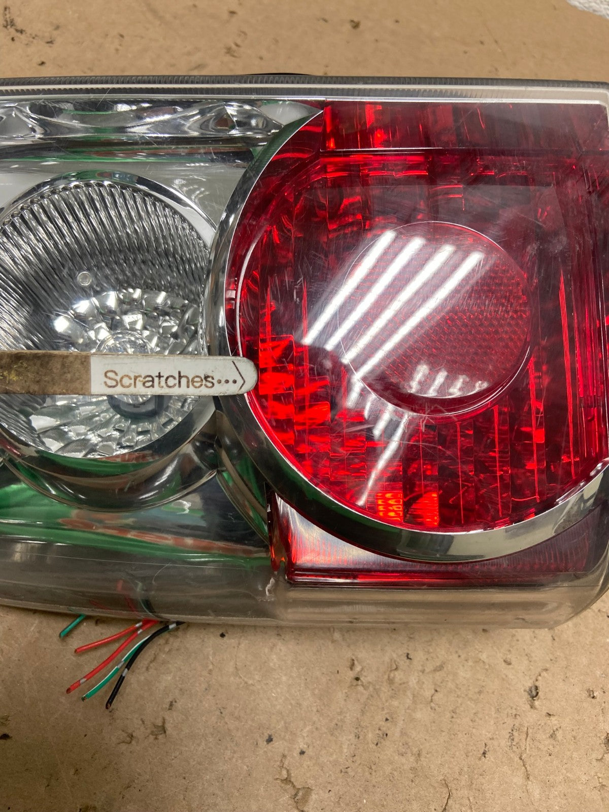 2004 2005 2006 Suzuki XL-7 Vitara Left Driver Side Tail Light AG4428 LK3