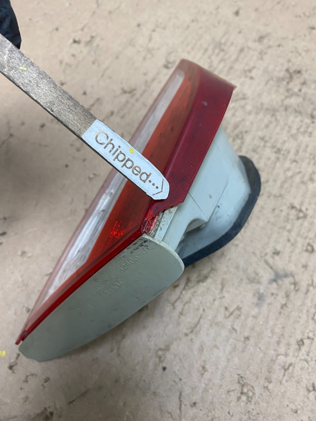 2011 2012 2013 2014 Hyundai Sonata Left Driver Inner Tail Light Oem S5139 DW4