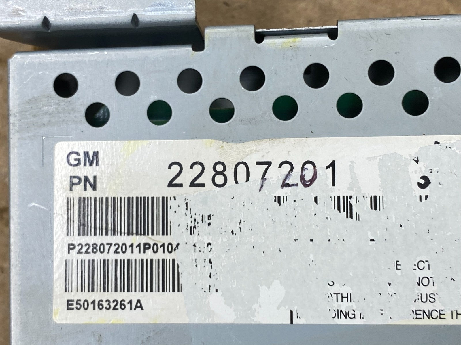 2010 - 2011 Chevrolet Equinox Radio Display Screen Information Dash Oem z4438 DG6