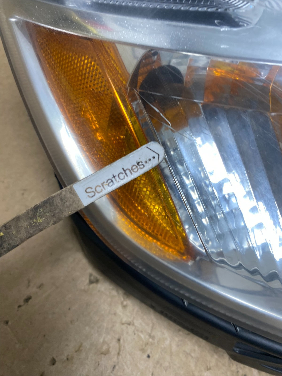 2007 to 2010 Ford Edge Right Passenger RH Halogen Headlight AF8089 DW3