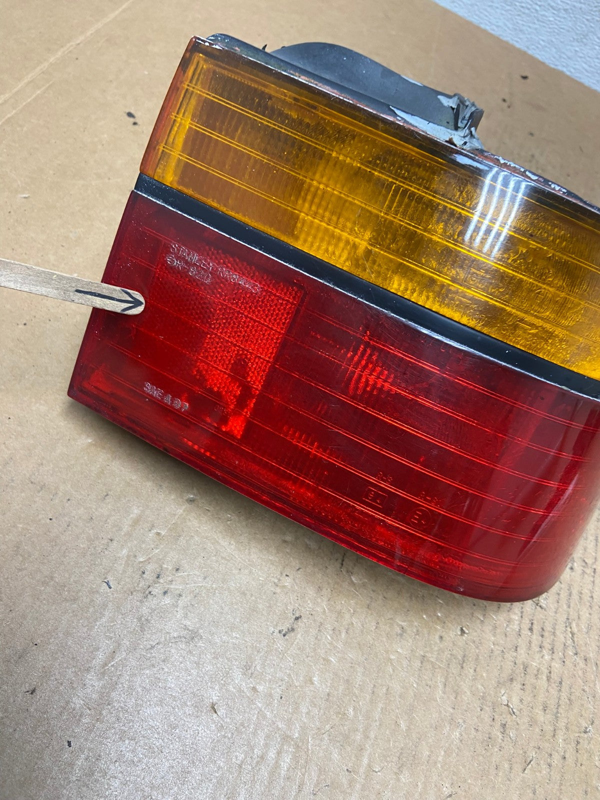 1990 to 1993 Honda Accord Coupe Right Passenger Rh Tail Light AE1156 LK4