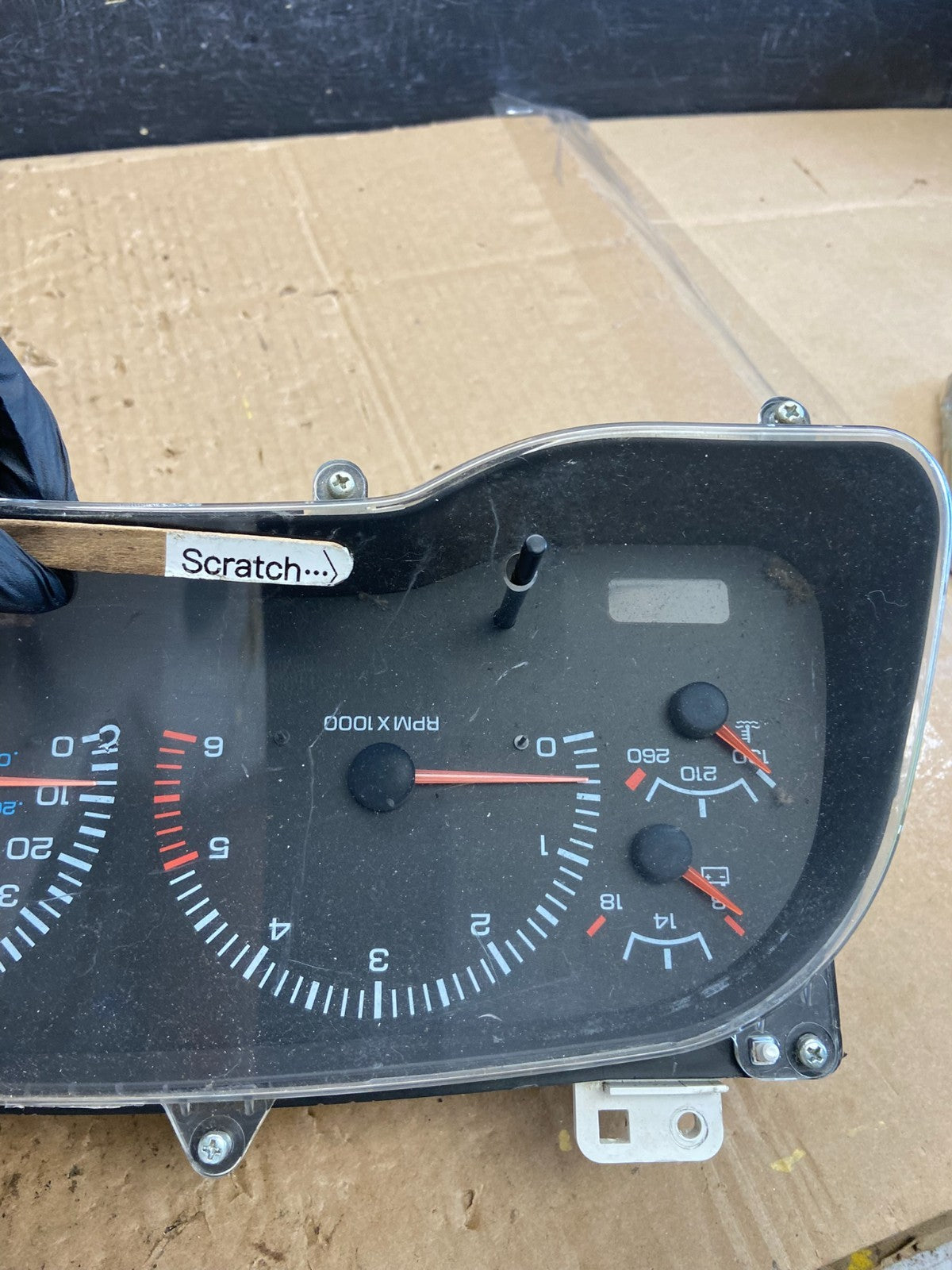 2000-2001 Dodge Ram 1500 Instrument Speedometer Gauge Cluster AD6891 DG3