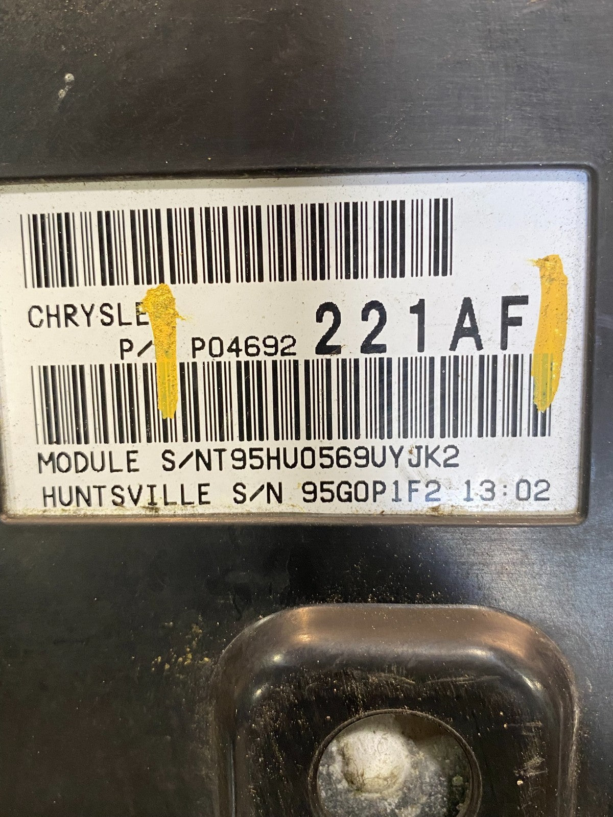 2009 Jeep Grand Cherokee Fuse Box Relay Panel Body Control Module BCM aa7719 DG6