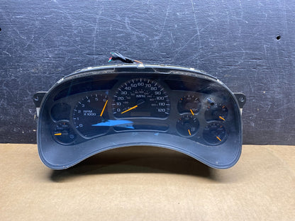 2003 to 2006 Chevrolet Silverado Speedometer Instrument Cluster AH7147 PS0