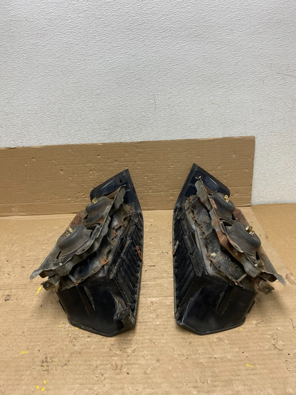 1984 1985 Honda Accord Left+Right Set Headlights + Bezel Oem O3698 DG7