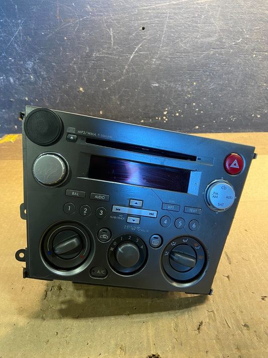 2005 to 2009 Subaru Legacy AM FM CD Radio Climate Control Player OEM Y7469  DG0