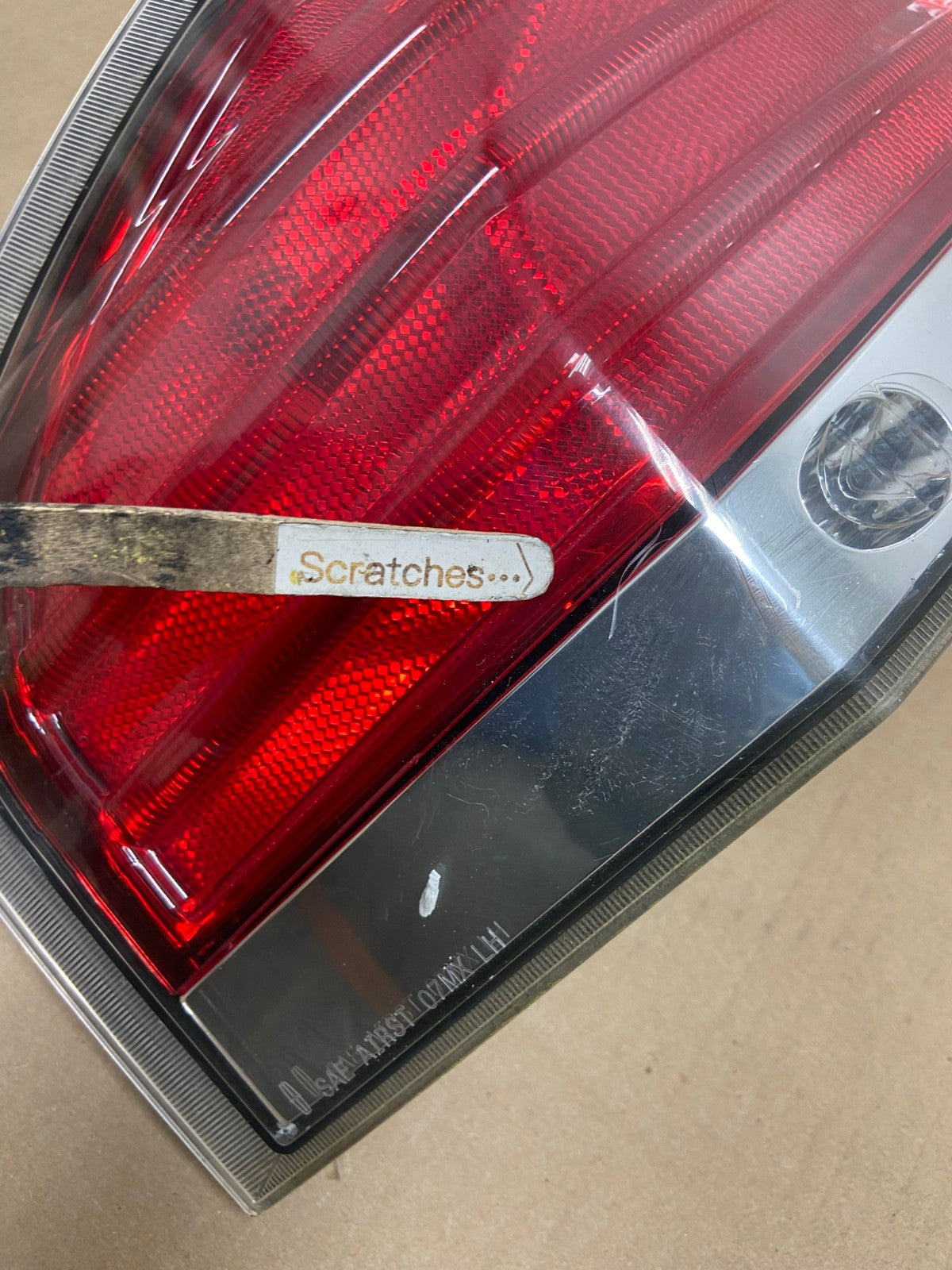 2007 to 2010 Lincoln MKX Left Driver Lh Side Tail Light AI1395 LK3