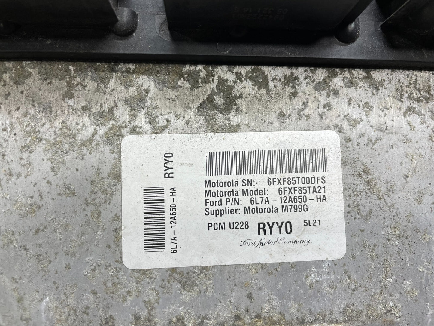 2006 Lincoln Navigator 5.4L Engine Control Unit ECU 6l7a-12a650-ha j5042 DG2